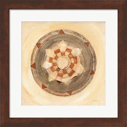 Framed Woven Beauty IV Print