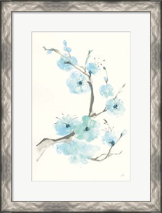 Framed Tinted Branch III Print