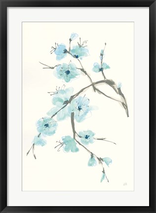 Framed Tinted Branch II Print