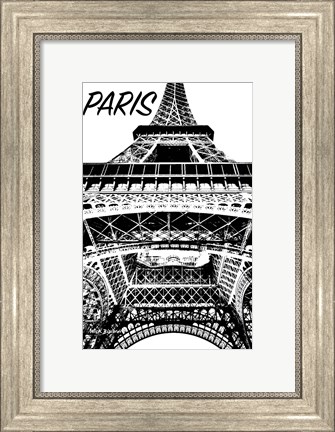 Framed Modern Paris IV Print