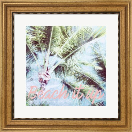 Framed Wild Palm Print