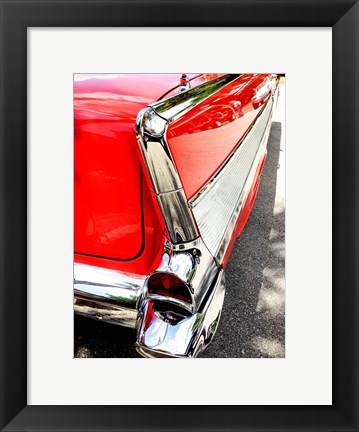 Framed Drive By II Print