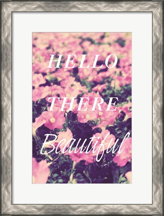 Framed Hello There Print