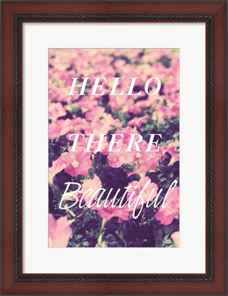 Framed Hello There Print