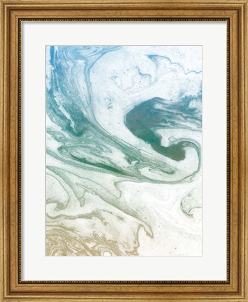 Framed Deep Waves Print