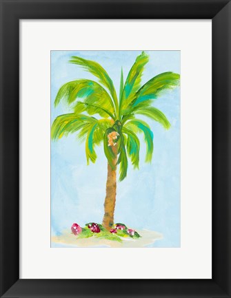 Framed Palm Days I Print