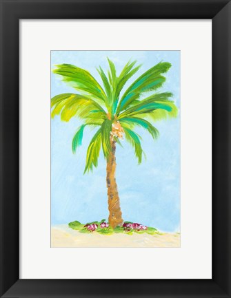 Framed Palm Days II Print