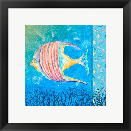 Framed Under the Sea II Print