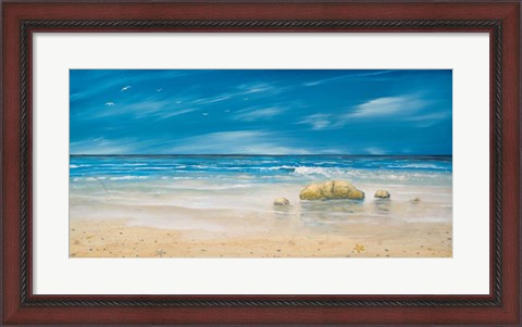 Framed By the Shore Print
