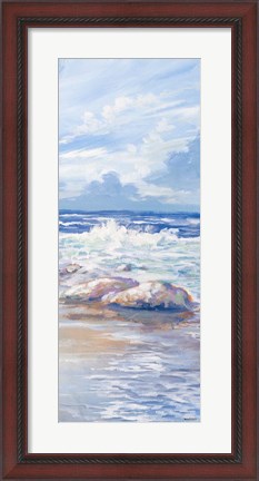 Framed Beach Panel II Print
