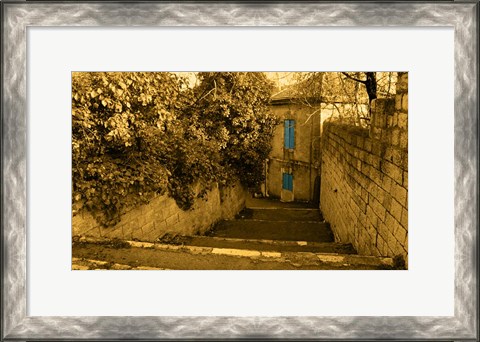 Framed Jerusalem I Print