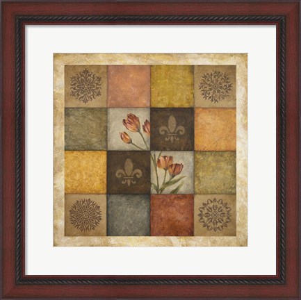 Framed Color Swatch Blossom II Print