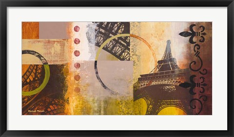 Framed Eiffel II Print