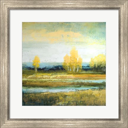 Framed Marsh Lands I Print