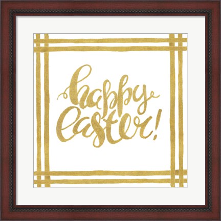 Framed Hello Easter Print