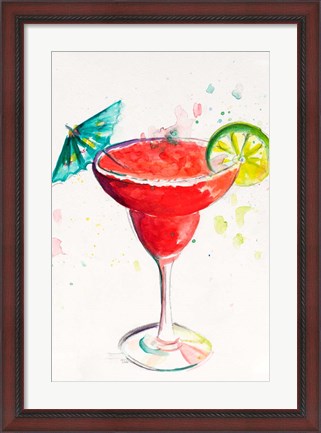 Framed Cocktail I Print