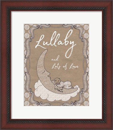 Framed Sweet Lullaby I Print
