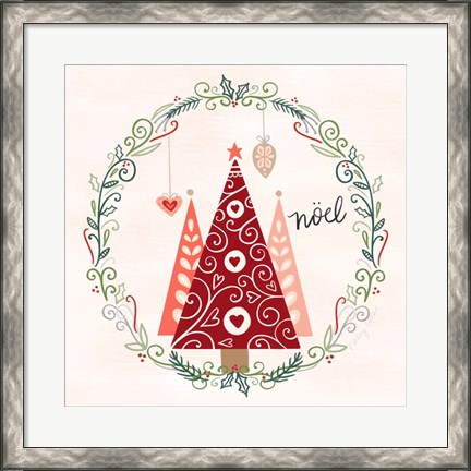 Framed Hygge Christmas III Print