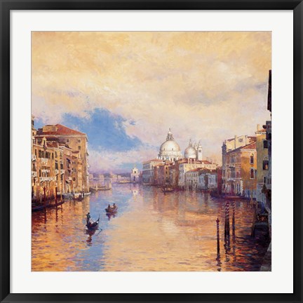 Framed Grand Canal Print