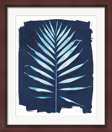 Framed Nature By The Lake - Frond IV Print