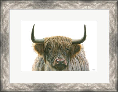 Framed Highlander Print