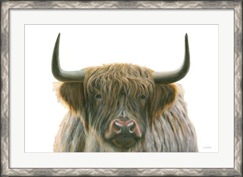 Framed Highlander Print