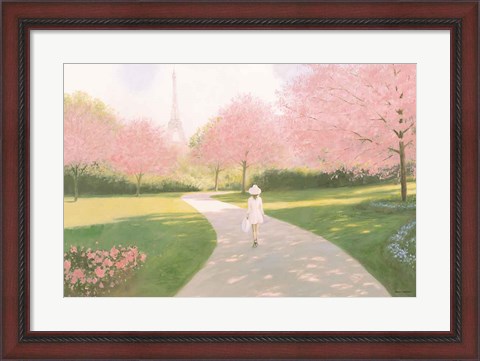 Framed Printemps a Paris II Print