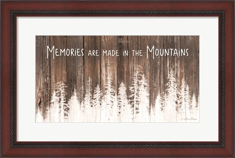 Framed Mountain Memories Print