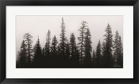 Framed Rocky&#39;s Trees Print