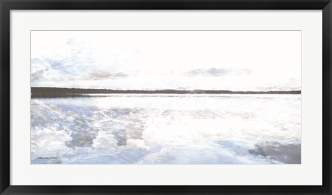 Framed Lake Landscape Print