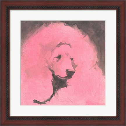 Framed Pop Modern Dog VI Print