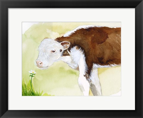 Framed Baby Spring Animals VII Print