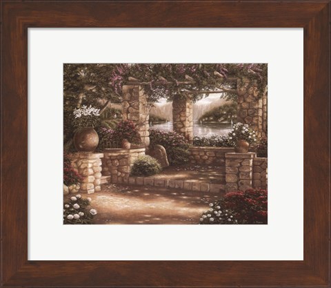 Framed Villa Venuto Print