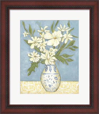 Framed Springtime Bouquet II Print
