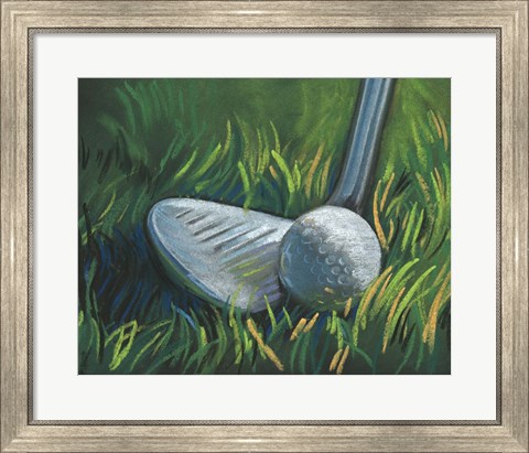 Framed Tee Time II Print