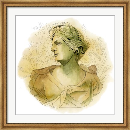 Framed Garden Goddess IV Print