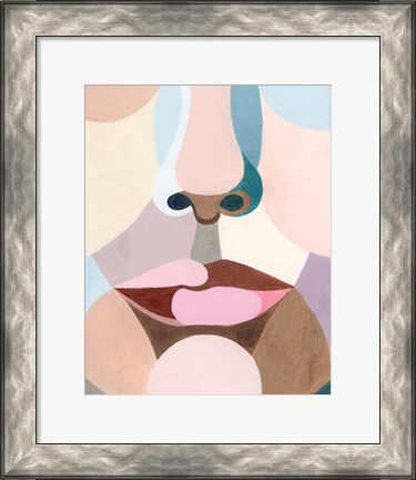 Framed Delicate Features II Print