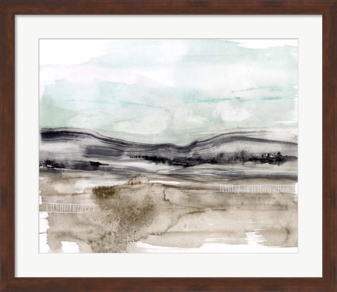 Framed Lines in the Range II Print