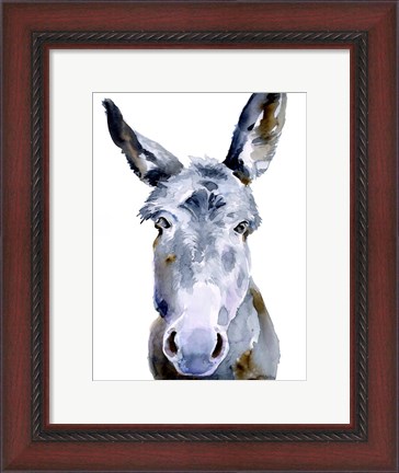 Framed Sweet Donkey II Print