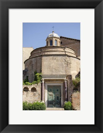 Framed Rome Landscape III Print