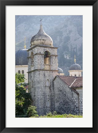 Framed Morning Light I - Kotor, Montenegro Print