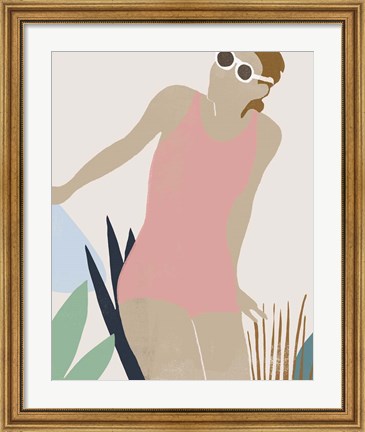 Framed Femme Moderne IV Print