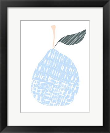 Framed Cut Paper Fruit IV Print