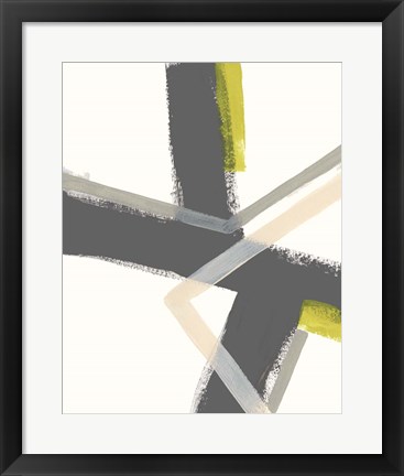 Framed Linear Pulse IV Print