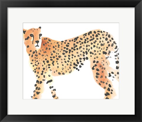 Framed Majestic Cheetah II Print