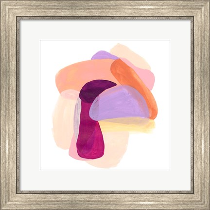 Framed Piquant Forms II Print