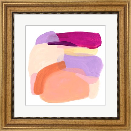 Framed Piquant Forms III Print