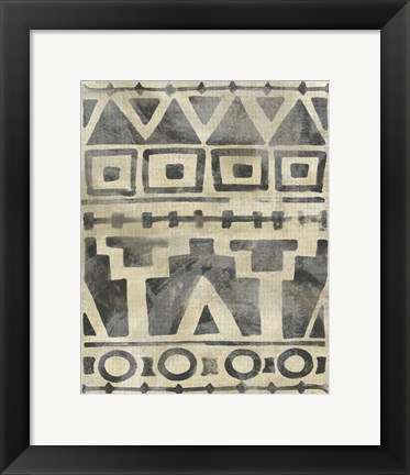 Framed Bazaar Motif III Print