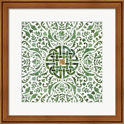 Framed Celtic Knot III Print