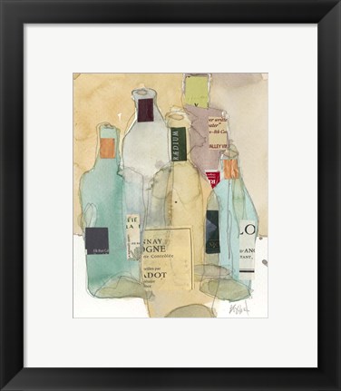 Framed Wines &amp; Spirits II Print